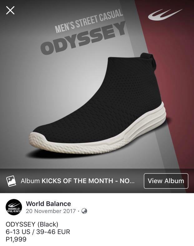 world balance odyssey all black