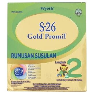 Wyeth S26 Gold Promil Step 2 600g Refill Box Milk Powder Babies Kids Nursing Feeding Breastfeeding Bottle Feeding On Carousell