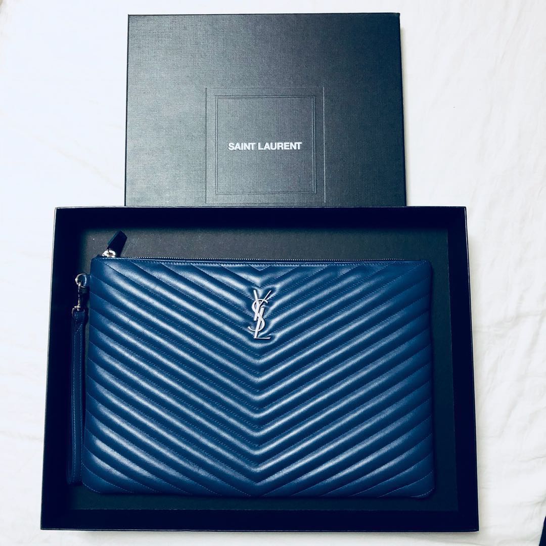 ysl monogram pouch bag