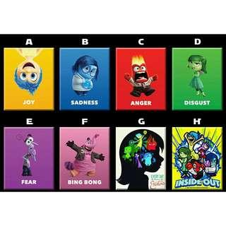 Inside Out Movie Poster Ref Magnet Souvenir Giveaway
