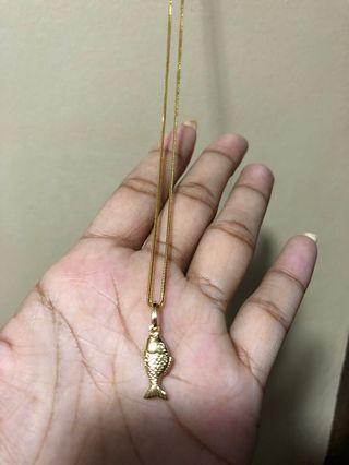18k necklace