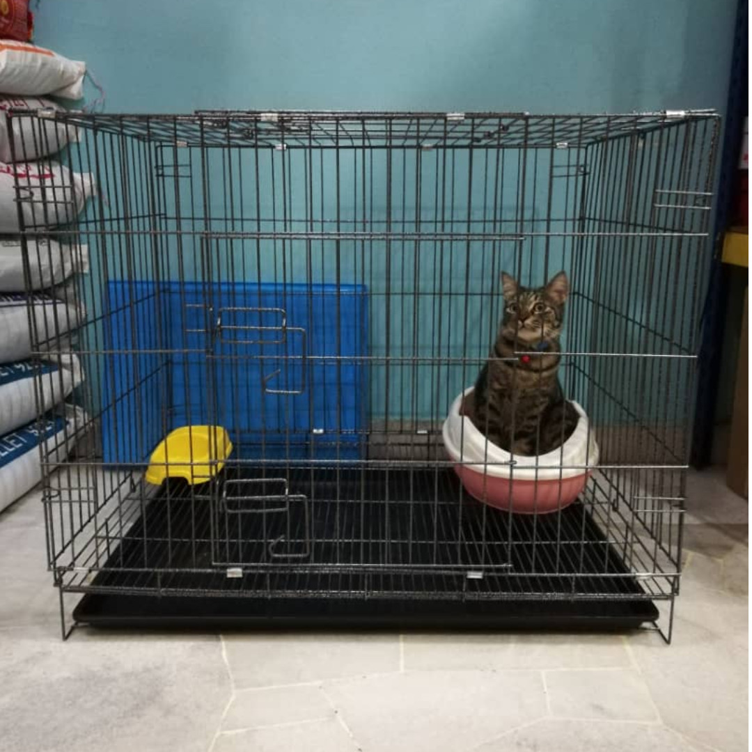 306 Wrought Iron Pet Cat Dog Rabbit Cage Sangkar Kucing Arnab 33 