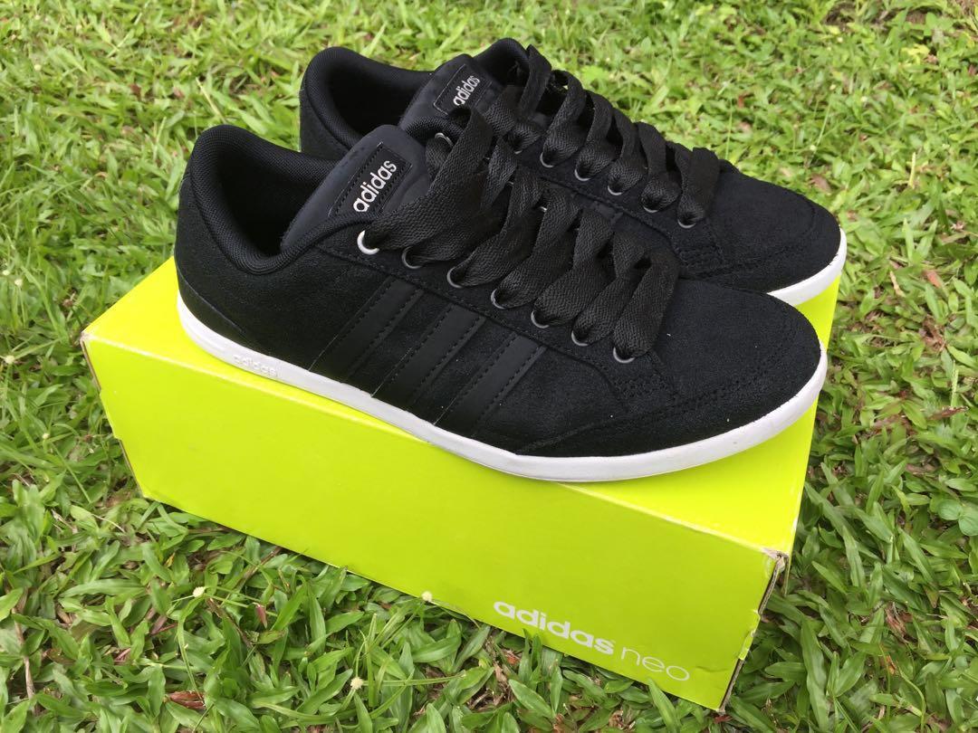 Neo Black Sneakers [UK 8.5] , Men's Fashion, Sneakers on Carousell