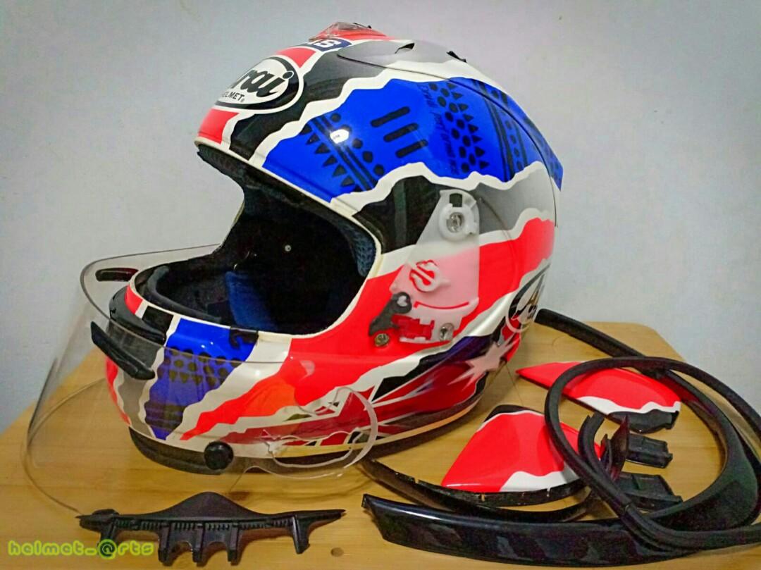Arai Helmet Restoration Services Motorcycles Motorcycle Apparel On Carousell