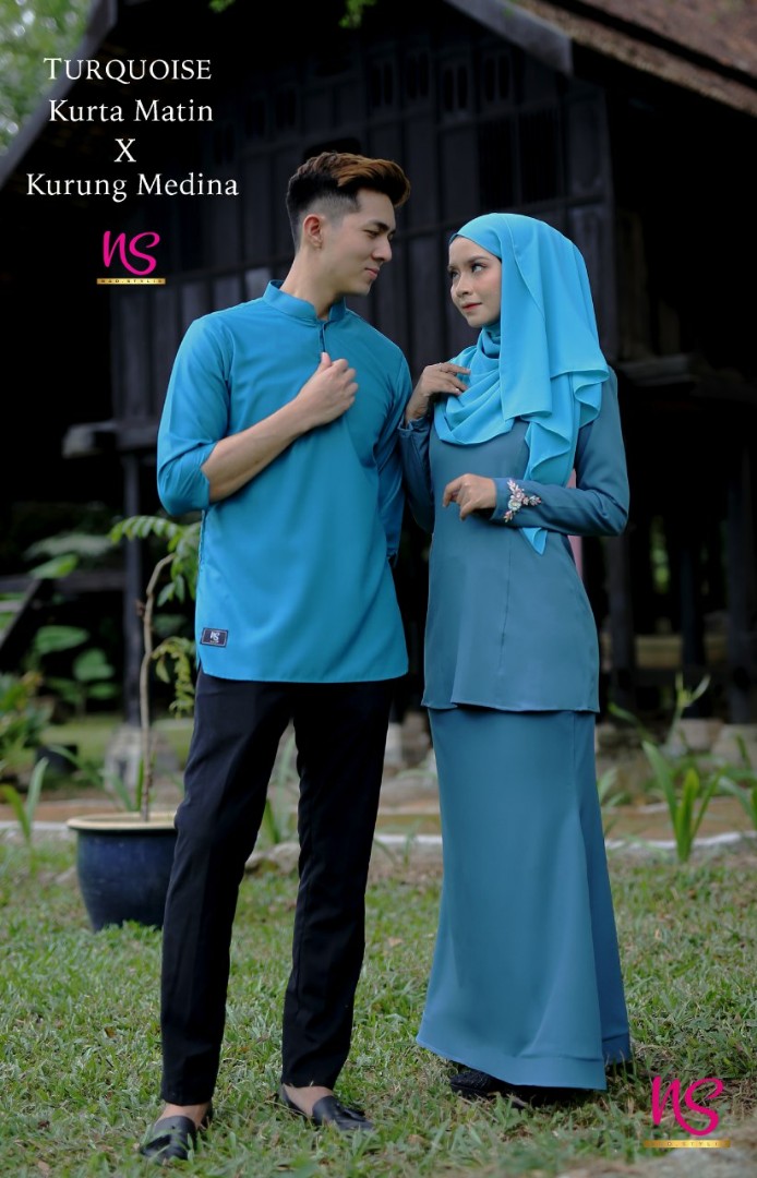 Baju Raya Sedondon Couple Set Free Pos Free Sampul Muslimah