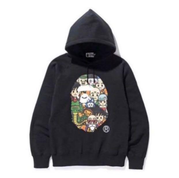 Bape X Dragon Ball Z Pullover Hoodie Men S Fashion Men S Tops On