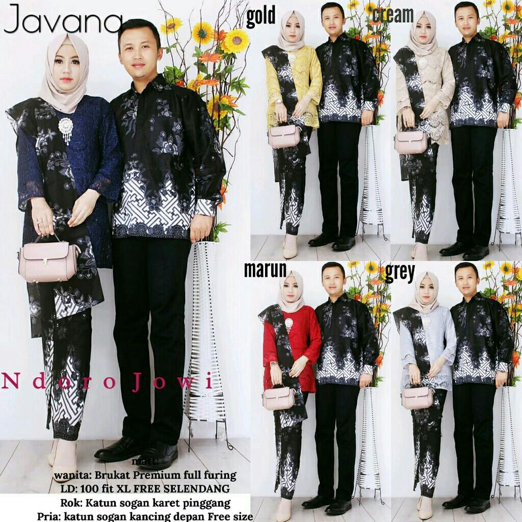 Batik Kebaya Couple Set Women S Fashion Muslimah Fashion On