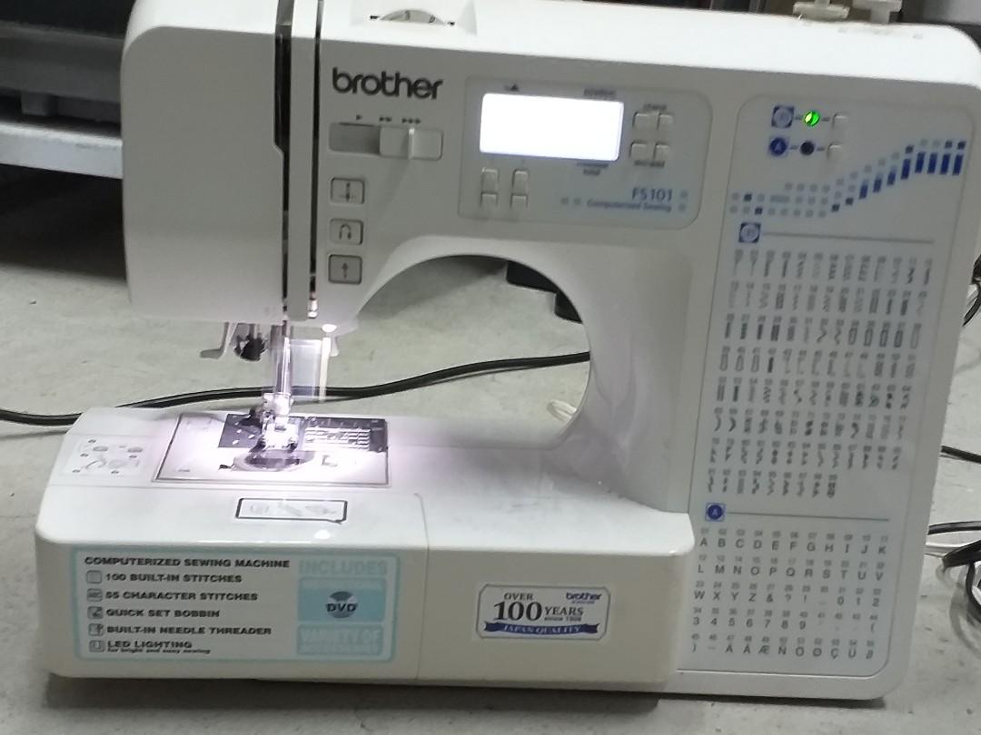 BROTHER FS101 COMPUTERISED SEWING MACHINE Retail price 468, TV & Home