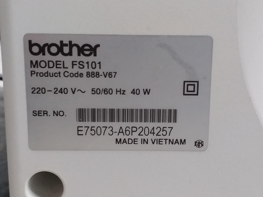 BROTHER FS101 COMPUTERISED SEWING MACHINE Retail price 468, TV & Home
