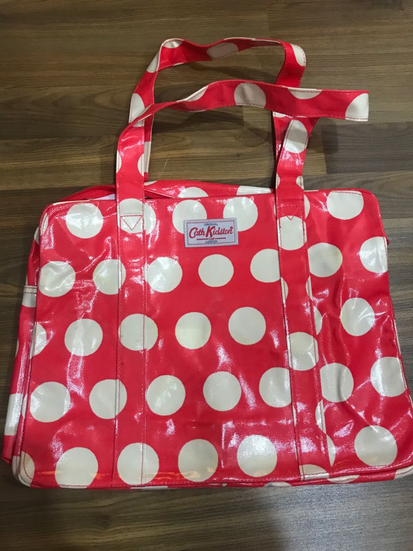 Red And White Polka Dots Bag