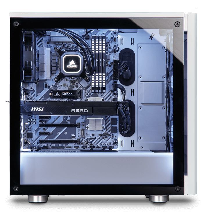 Custom Gaming Pc (Black & White Themed), Computers & Tech, Parts &  Accessories, Computer Parts On Carousell