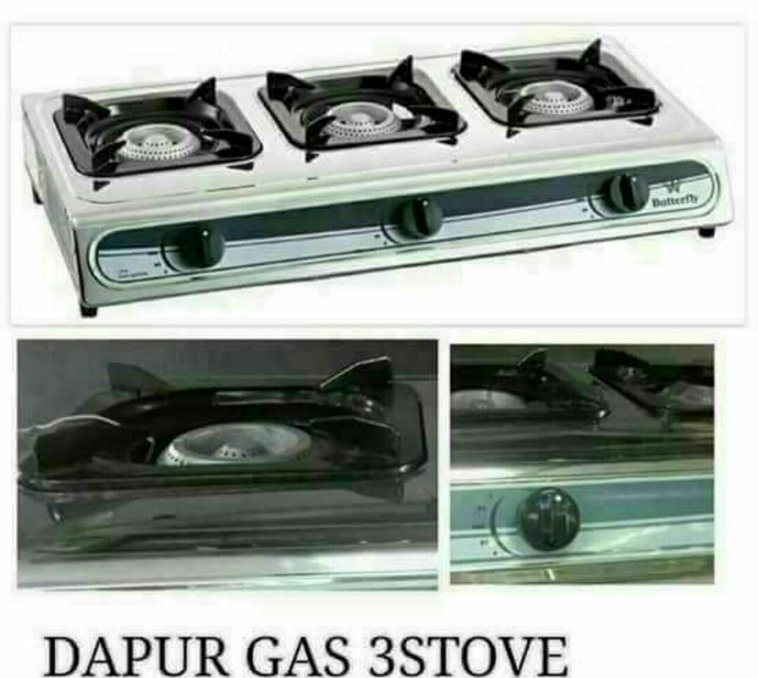 Dapur Gas 3 Tungku Peralatan Di Carou Dapur Gas 3 Tungku Peralatan Di