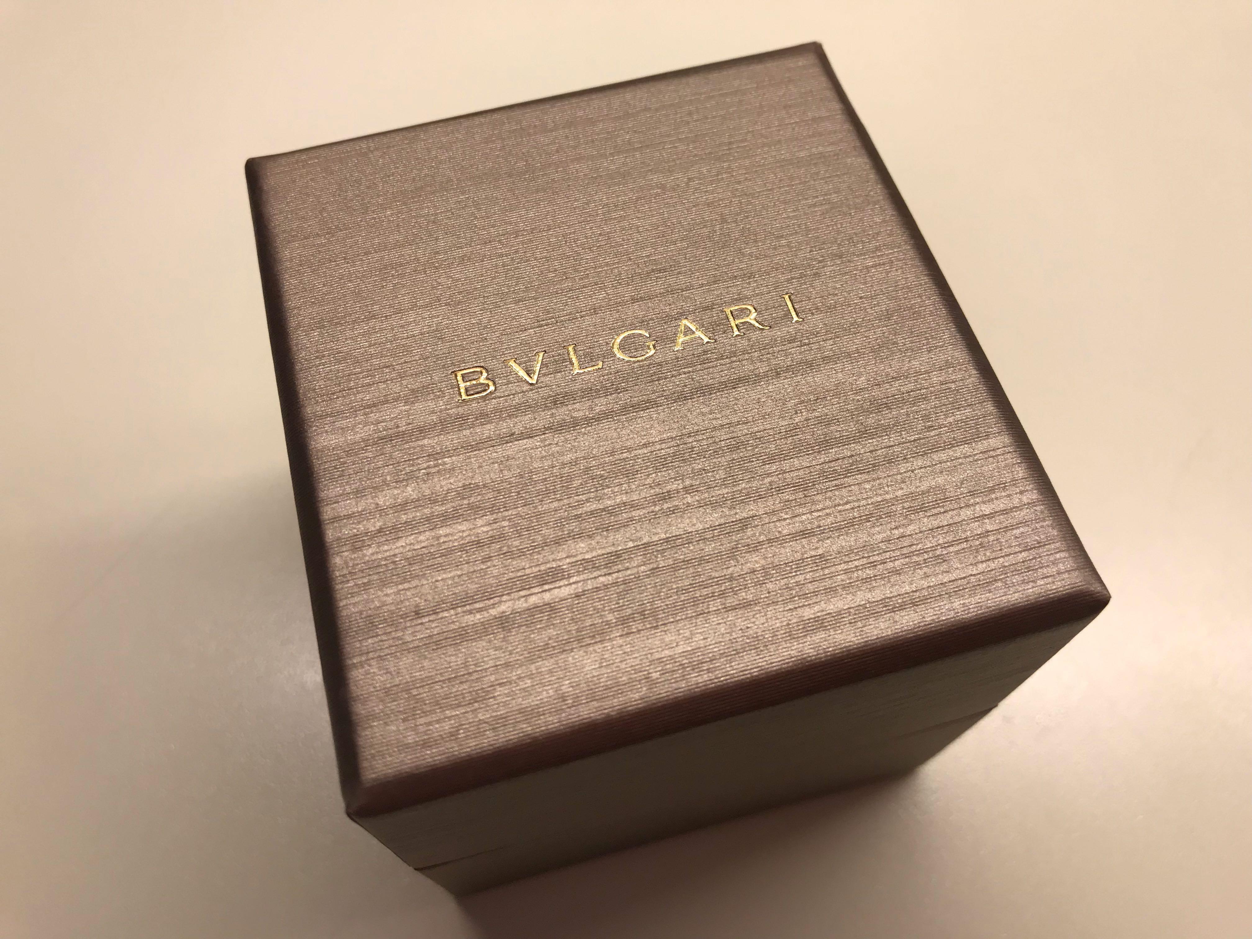 bvlgari packaging