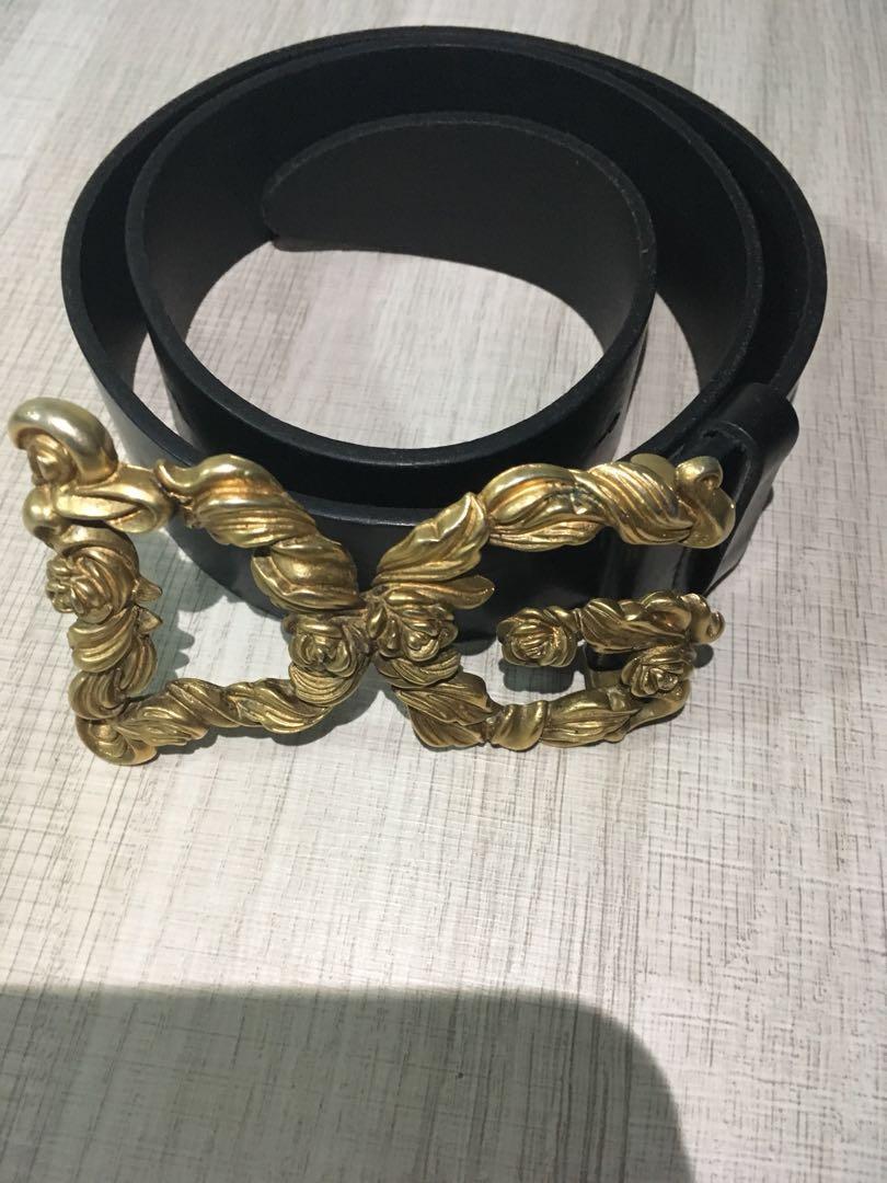 D G Leather Belt
