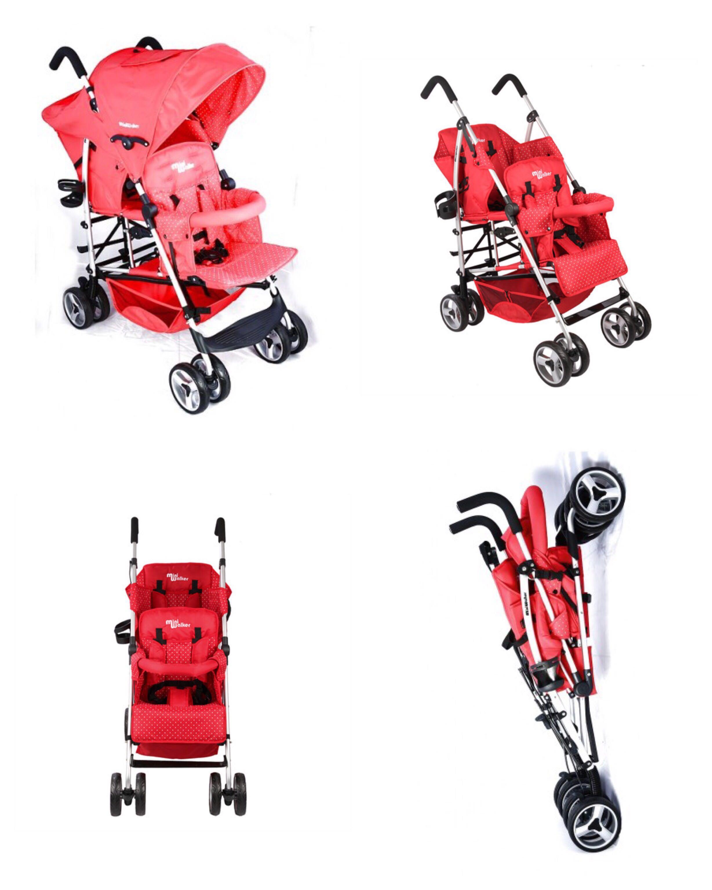 parallel tandem stroller