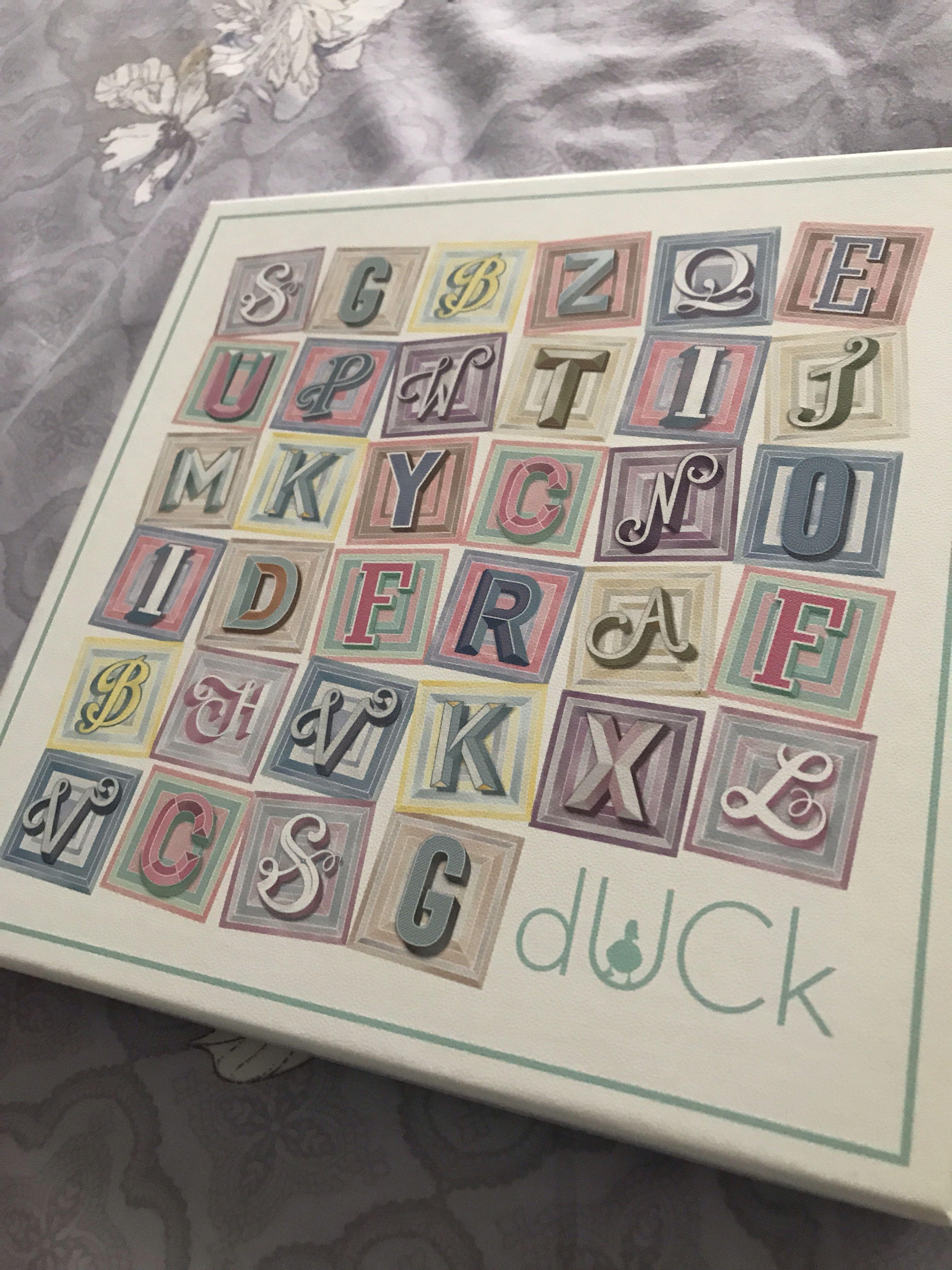 Duck alphabet scarves clearance