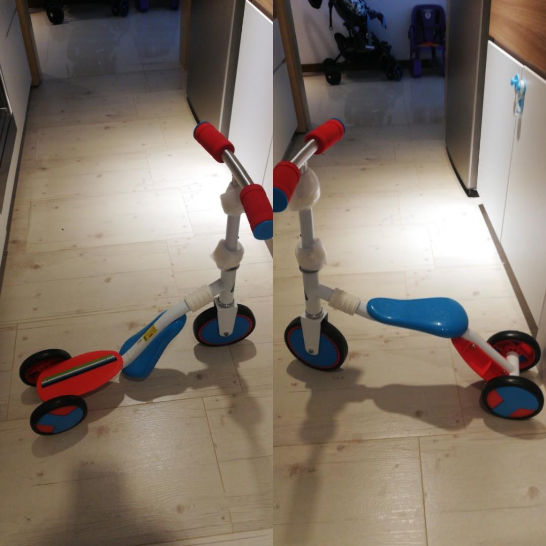 elc 2 in 1 trike to scooter