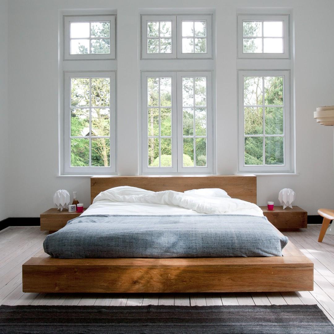 Ethnicraft Teak Madra Bed frame SG King Size, Furniture & Home