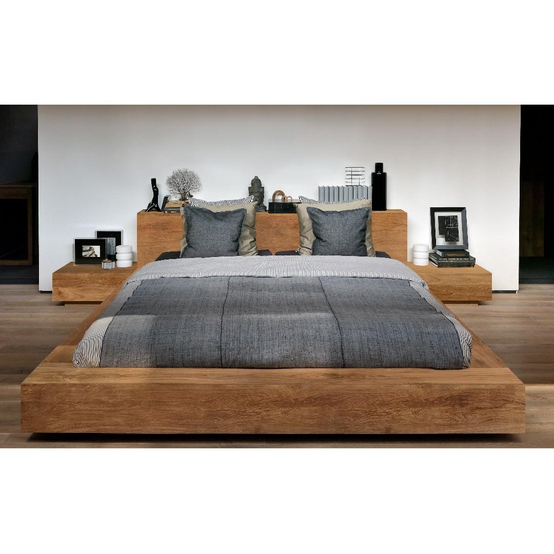 Ethnicraft Teak Madra Bed frame SG King Size, Furniture & Home