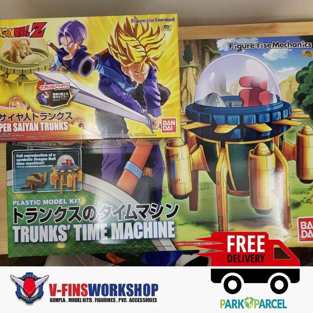 Bundle Figure Rise Dragon Ball Z Trunk And Time Machine Toys