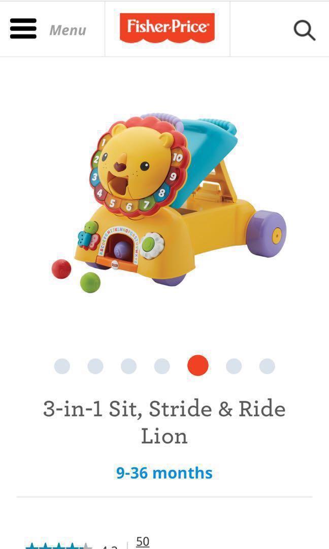 3 in 1 sit stride and ride