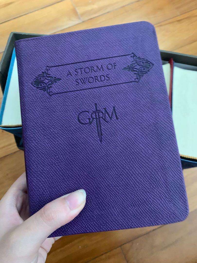 Game Of Thrones Limited Collector S Edition Leather Cloth Boxed