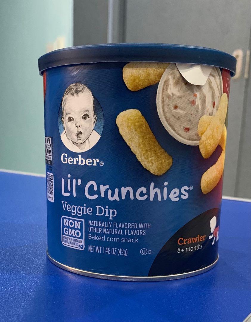 gerber lil crunchies veggie dip