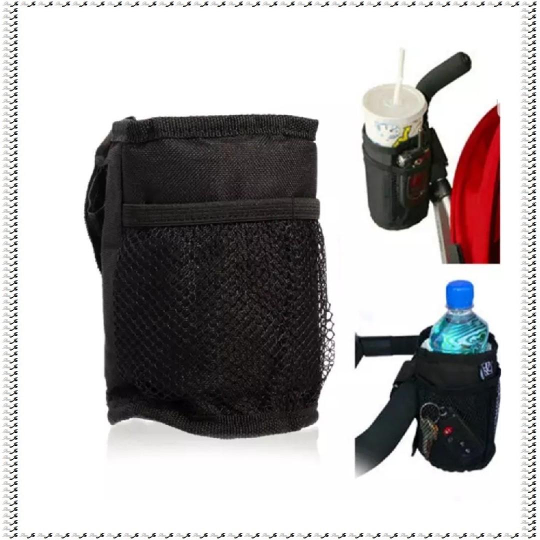 Insulated Bottle Holder With Velcro Strap for Baby Stroller Trolley Wheelchair Scooter n Bicycle Babies Kids Going Out Car Seats on Carousell