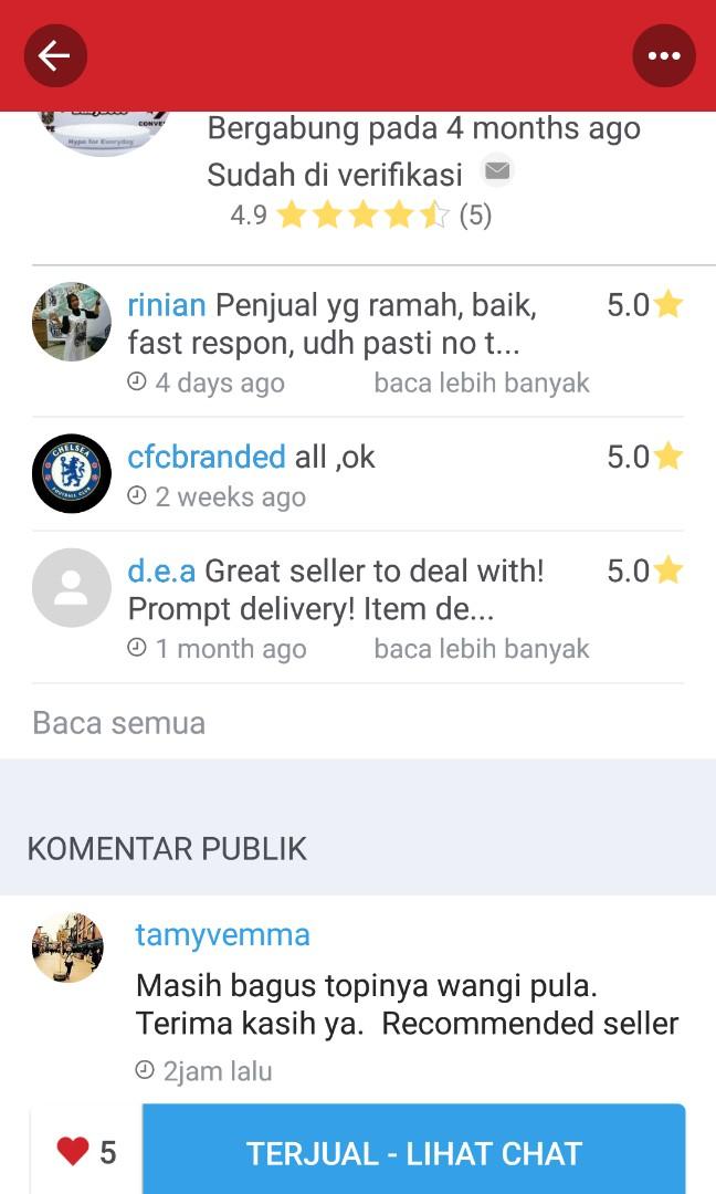 Kesan Kesan Pembeli Dari Toko Babybosstm Women S Fashion Women S Accessories On Carousell