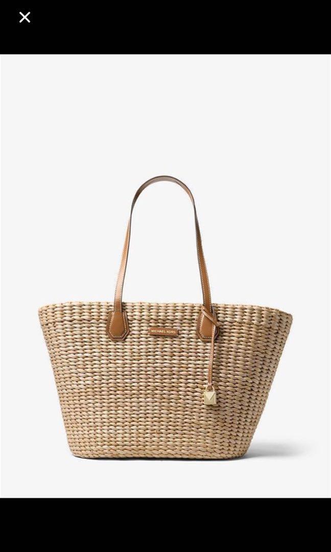 Michael kors sales rattan handbag