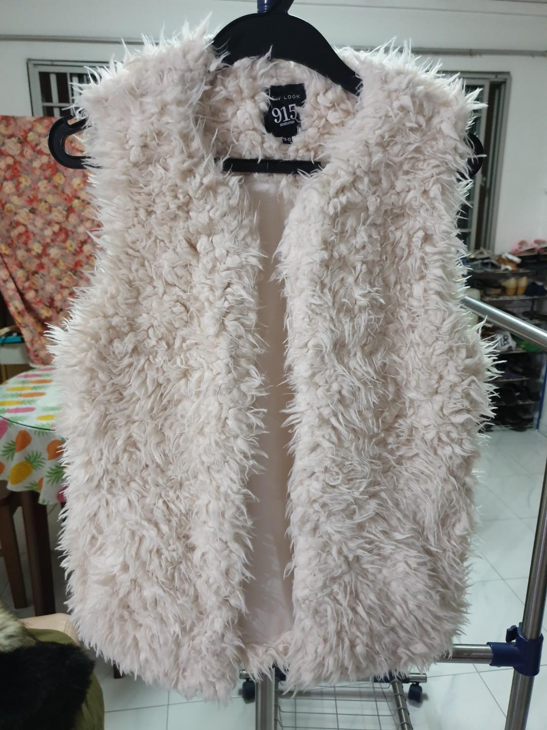 Fur gilet discount new look