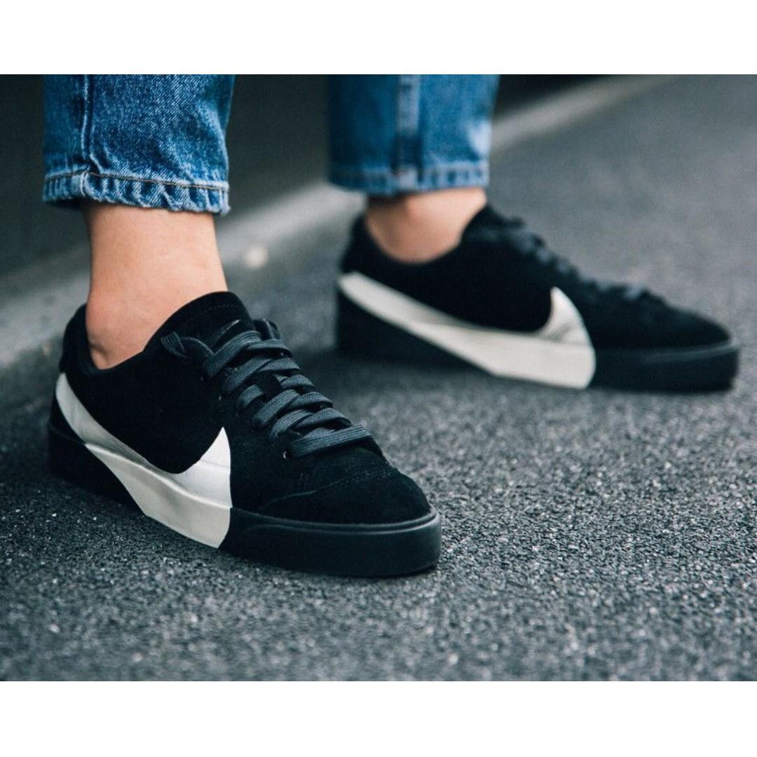 nike blazer city low lx black