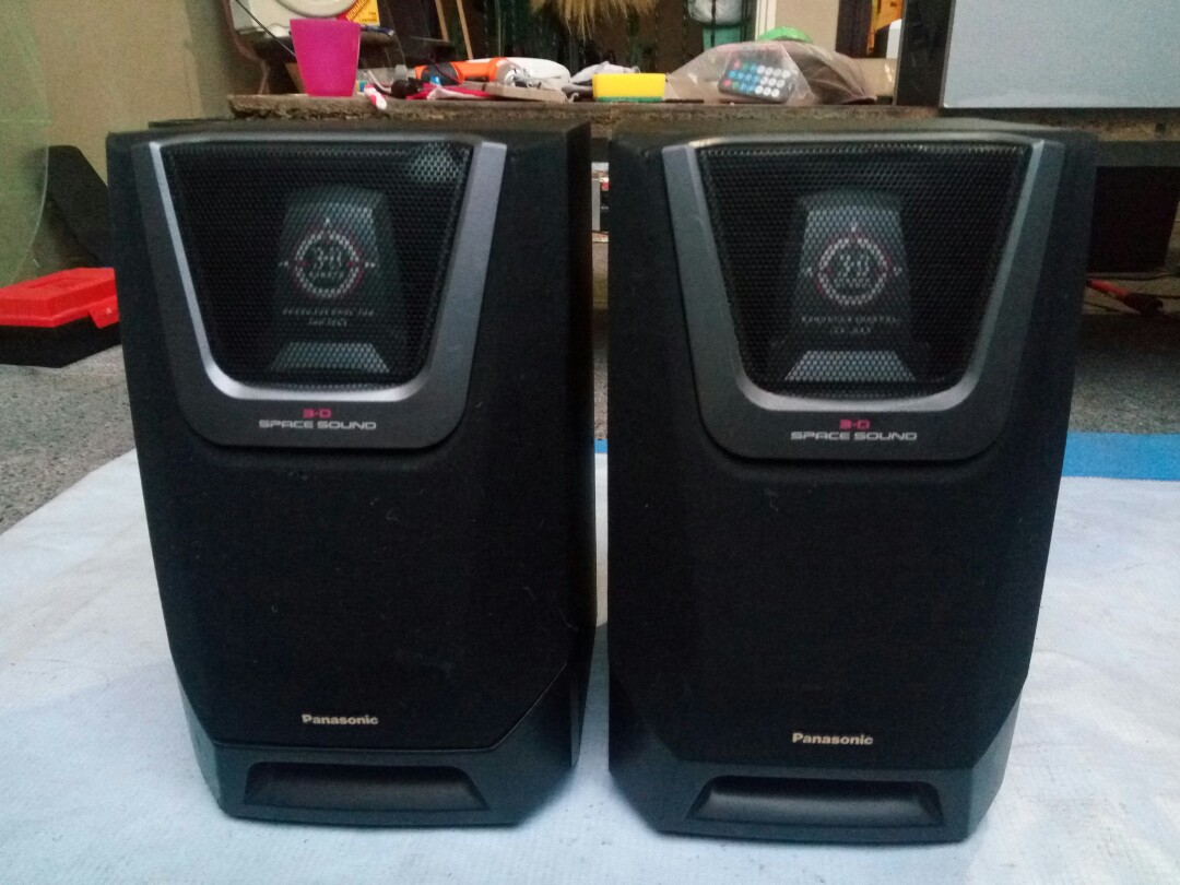 Panasonic 3D sound space speaker, Audio 