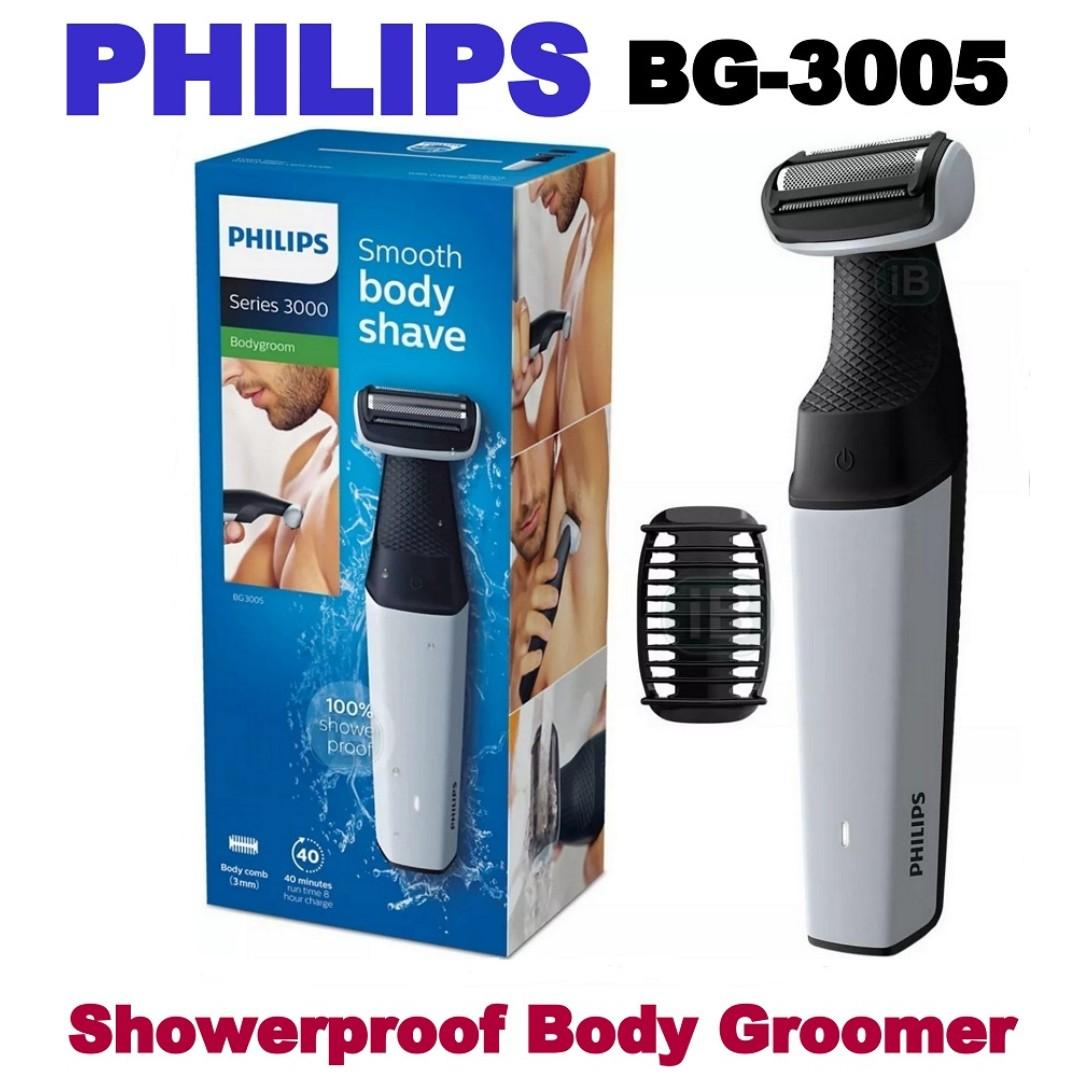philips series 3000 showerproof body groomer with skin comfort system