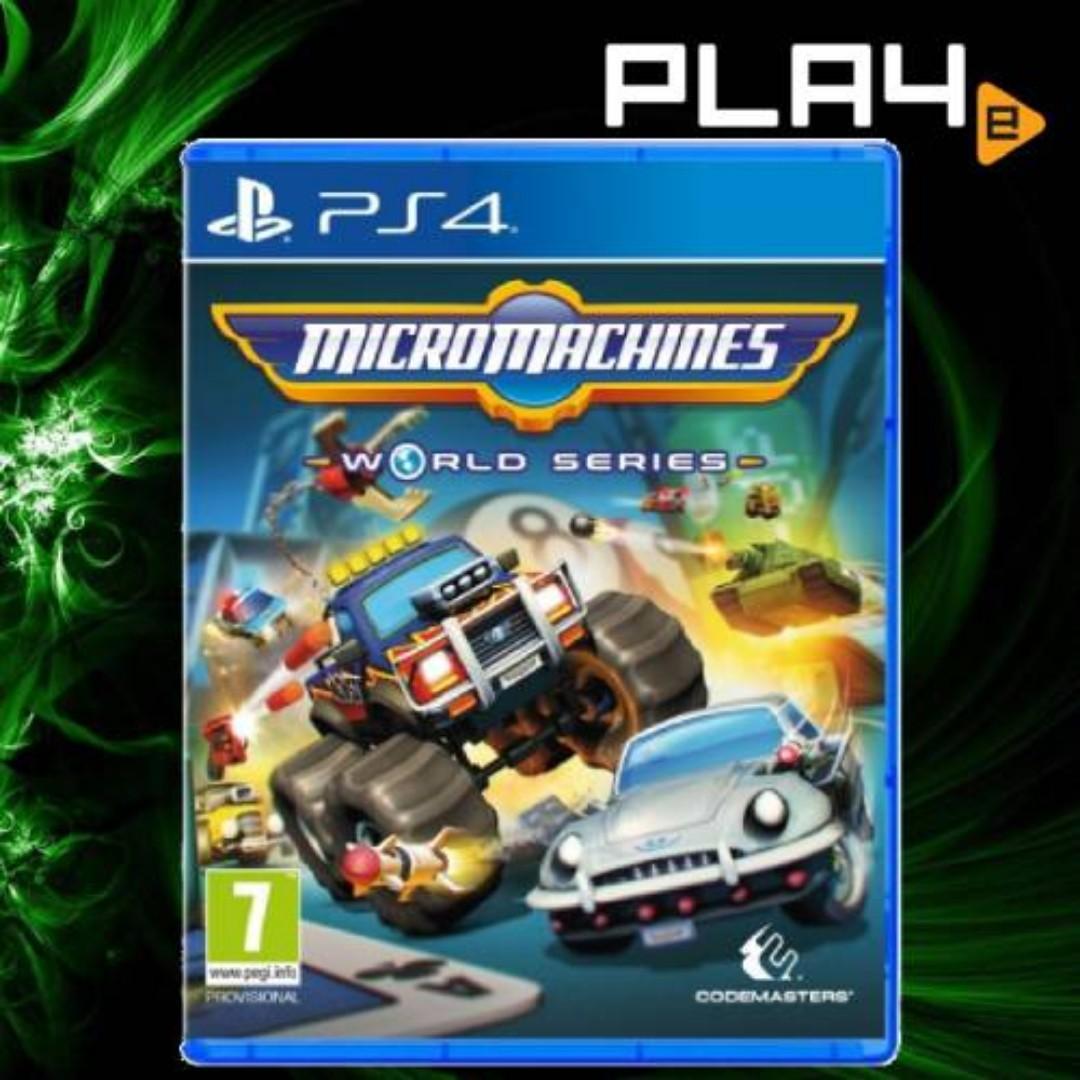 Ps4 Micro Machines World Series R2 2310952 Brand New Toys Games Video Gaming Video Games On Carousell