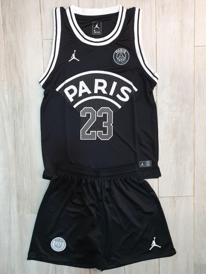 Psg Jordan Basketball Jersey Set Sports Sports Apparel On Carousell