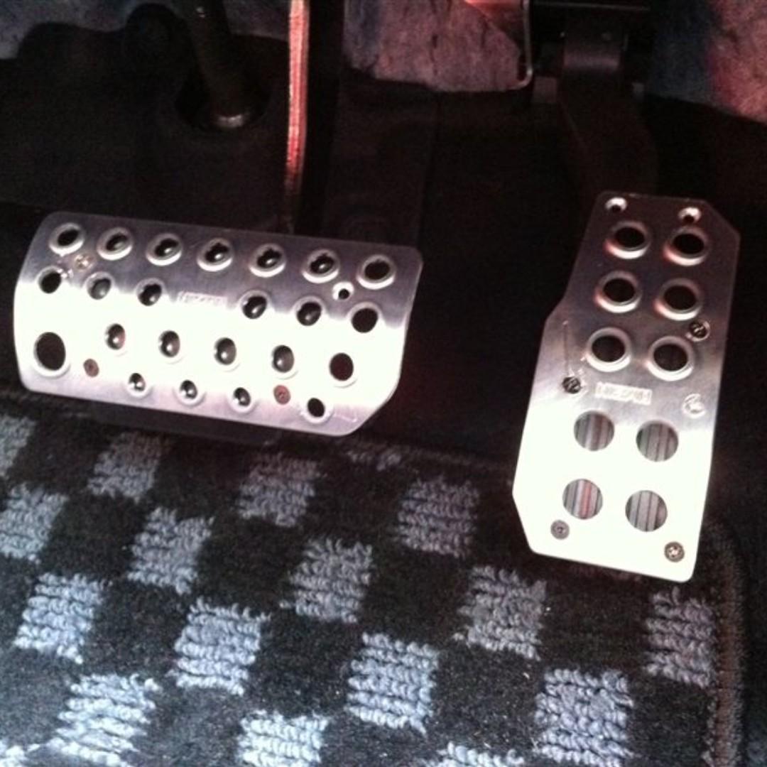 Rare NISMO Aluminium Sports Pedal Cover Set AT, Car Accessories