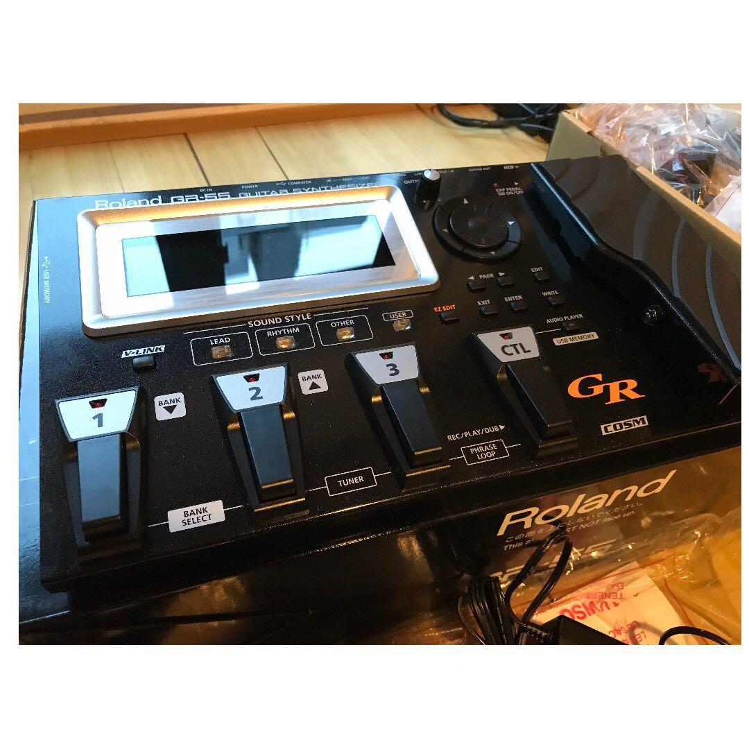 ROLAND GR 55 (GR-55) + GK 3 (GK-3), 興趣及遊戲, 音樂、樂器& 配件