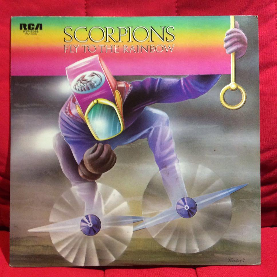 Scorpions Lp Vinyl Record Fly To The Rainbow Rock Music Media