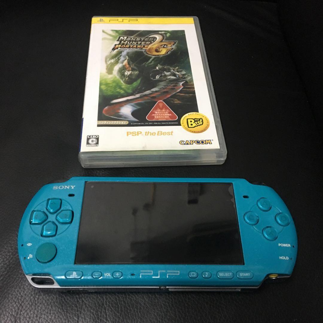 Sony PSP 3000 psp3000 青瓷綠, 電子遊戲, 電子遊戲機, PlayStation
