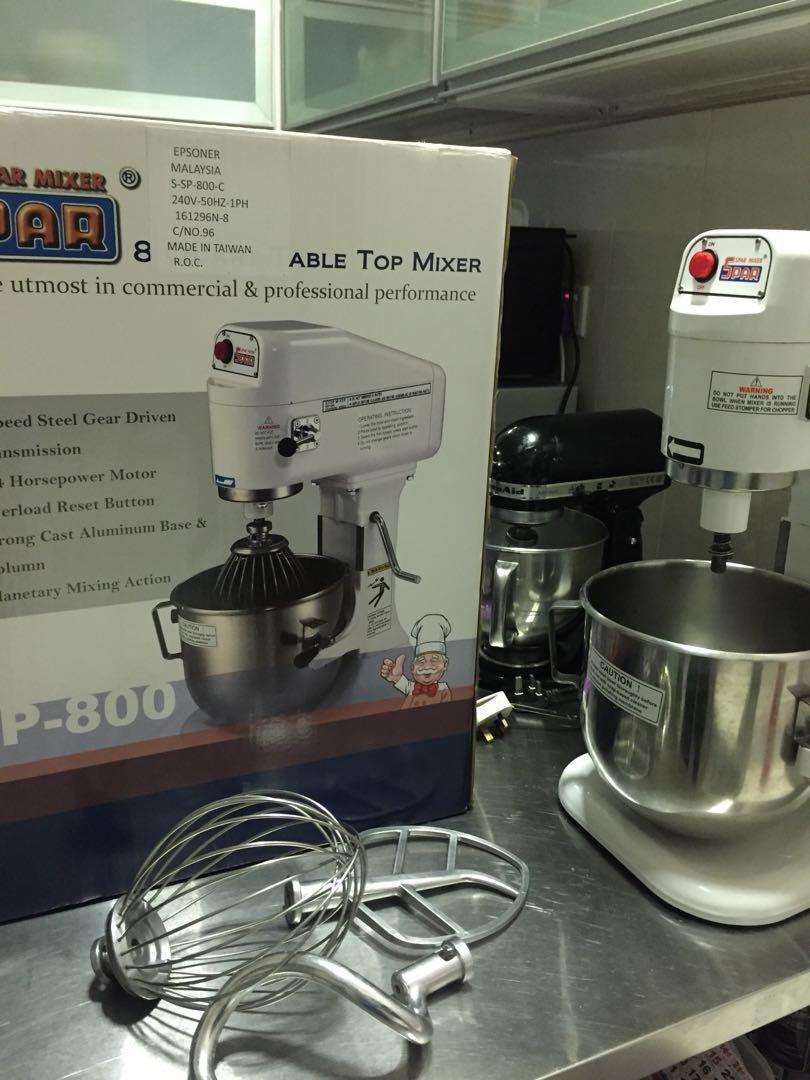 Spar 8 Quart Table Top Mixer, TV & Home Appliances, Kitchen Appliances
