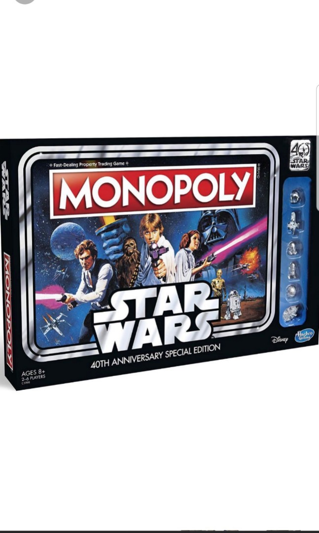 Monopoly Star Wars 40e Anniversaire Neuf Sous Blister - édition France Hasbro