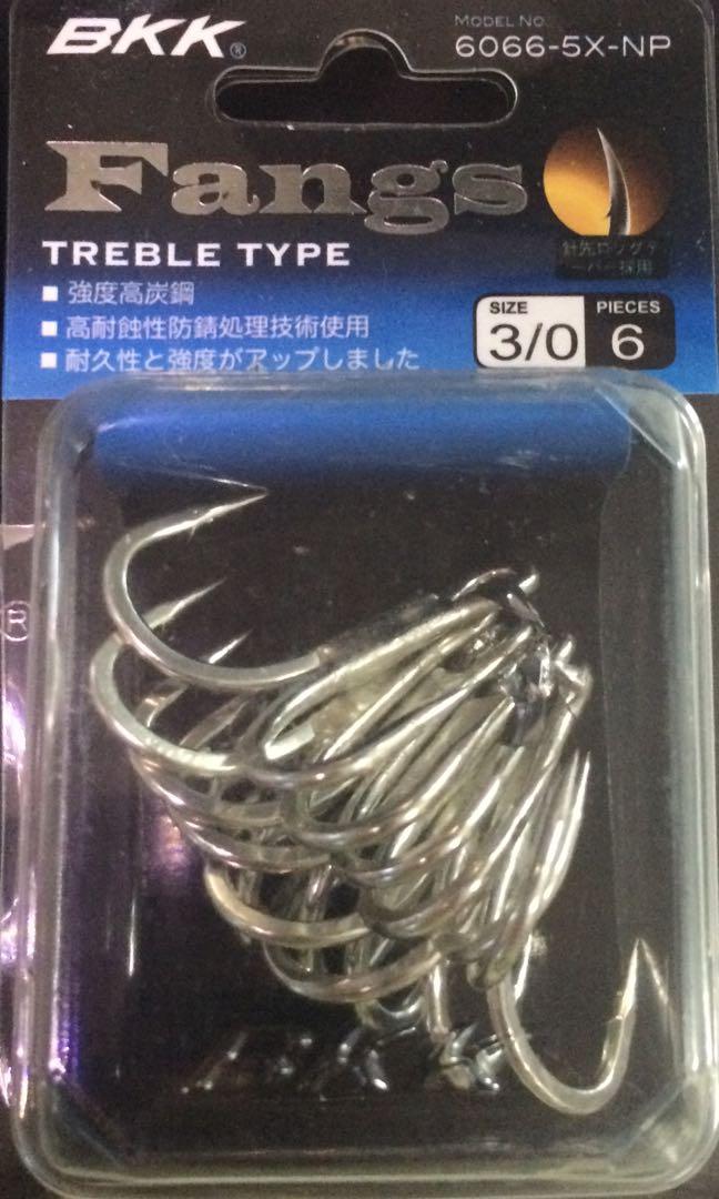 Super Strong Treble Hooks. Treble Hooks. 1/0. 2/0. 3/0. Anti Rust, Sports  Equipment, Exercise & Fitness, Toning & Stretching Accessories on Carousell