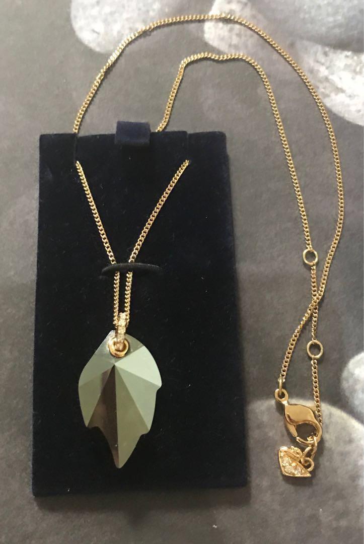 Swarovski Crystal Pendant Necklace Women s Fashion Jewelry Organisers Necklaces on Carousell