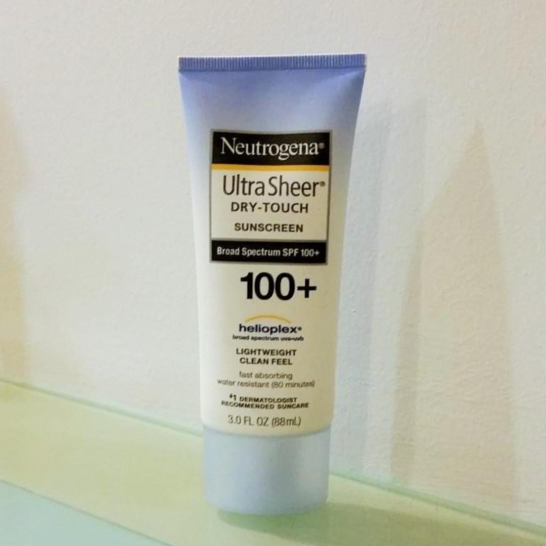 neutrogena spf 100 face