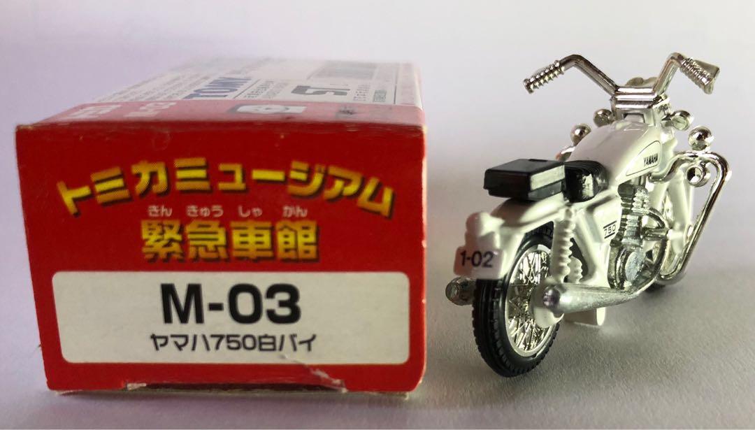 Tomica Museum 緊急車館M-03 Yamaha750 絕版