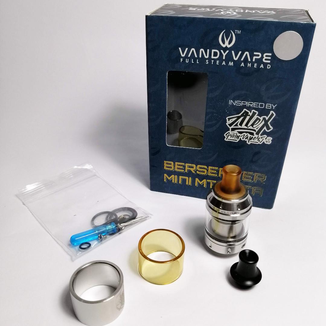 Vandy Vape Berserker Mini Mtl Rta Clone Electronics Others On Carousell
