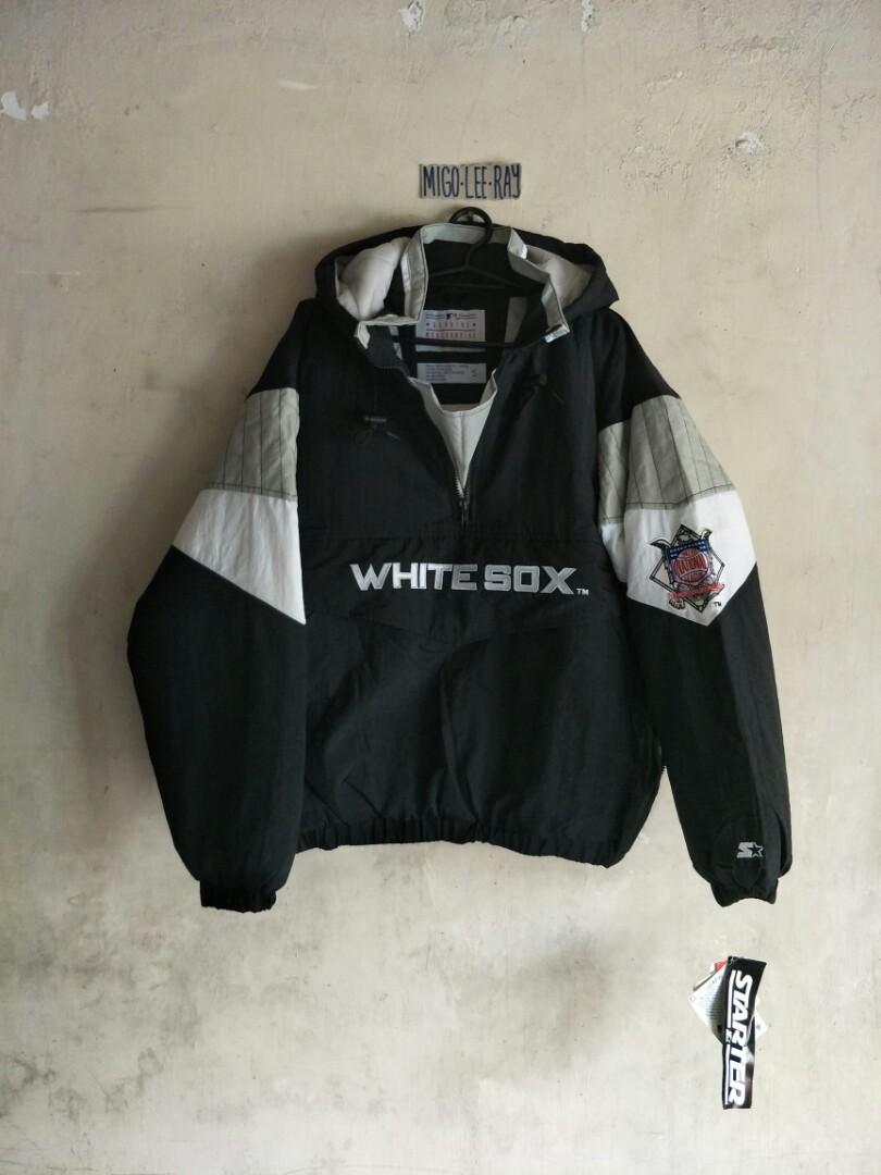 white sox starter jacket 90's
