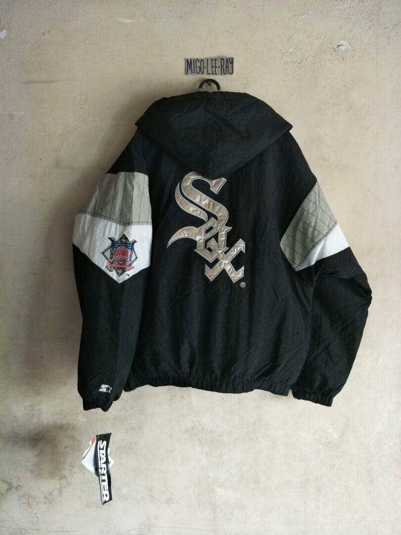 Vintage white sox starter jacket store