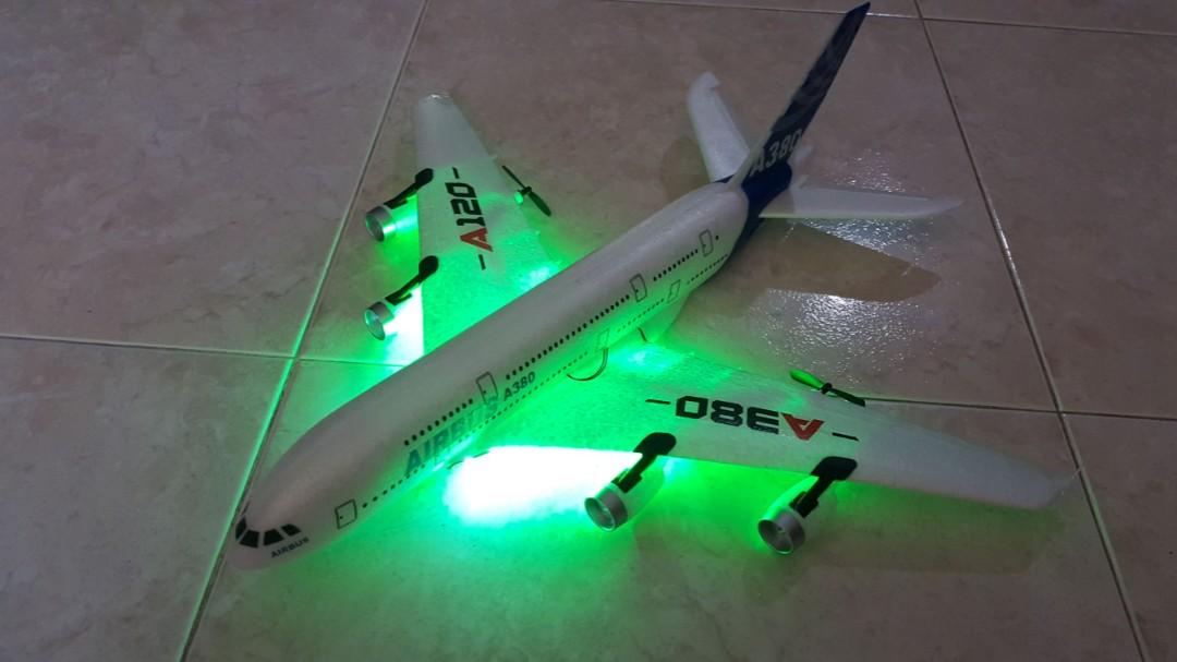 model airplane led lights